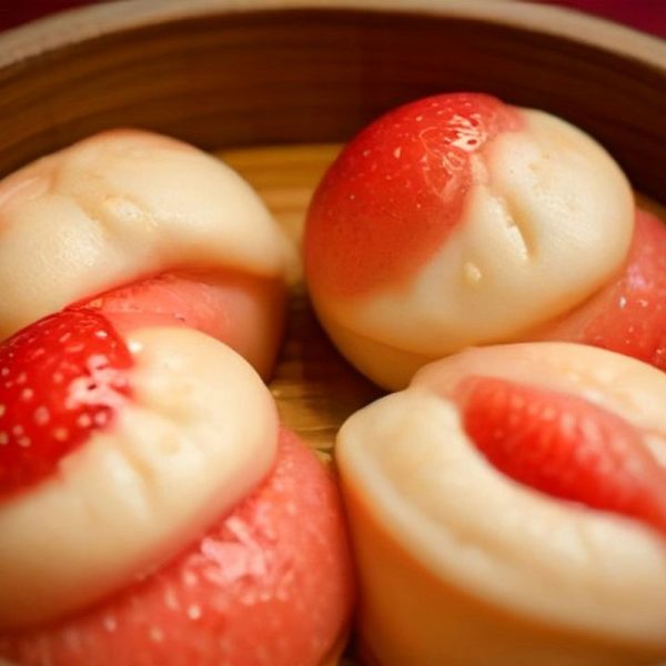 Bánh bao nhân dâu